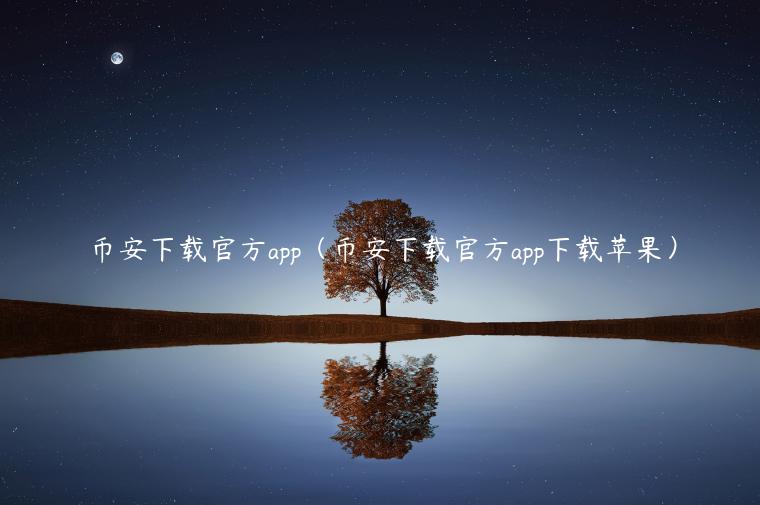binance下载官方app（binance下载官方app下载苹果）-第1张图片-binance下载